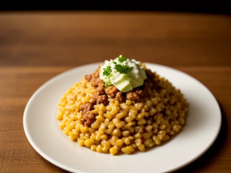 Kubbeh basaniyeh de carne e triguilho