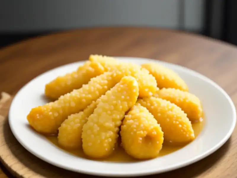 Kue cakar ayam, garras de batata-doce