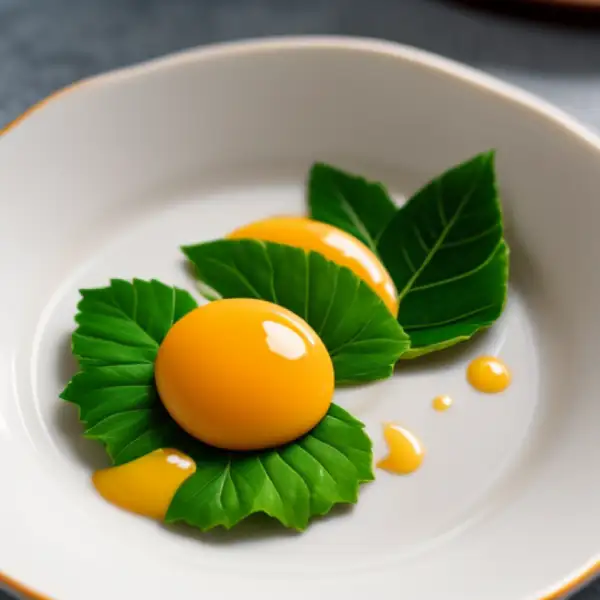 Kue daun-daun, dwukolorowe ciasteczka listki
