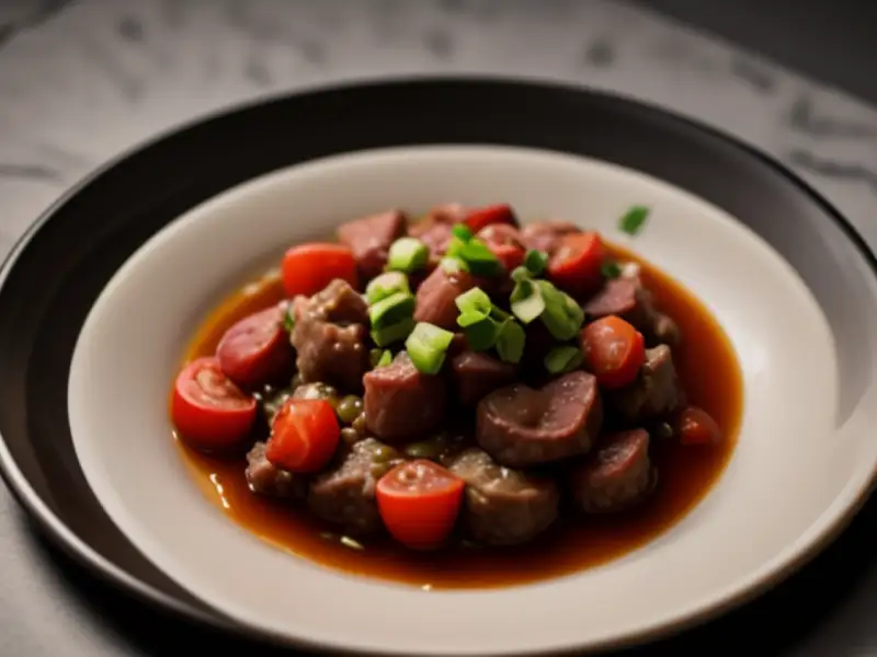 Kulfa gosht, carne com beldroega