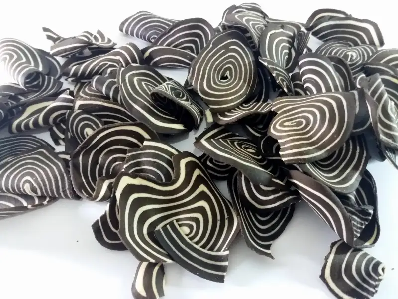 大象形状的饼干，带有椰奶口味