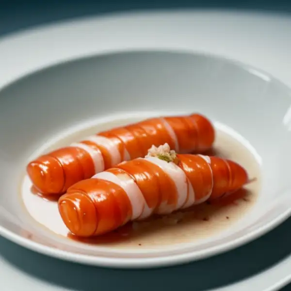 Langoustines gekookt in zeewater