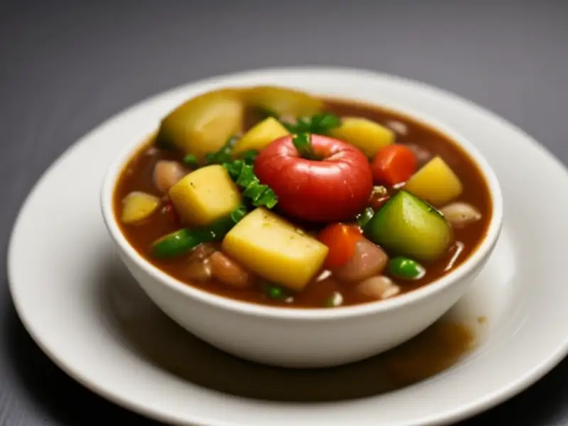 Legumes assados no forno à polonesa