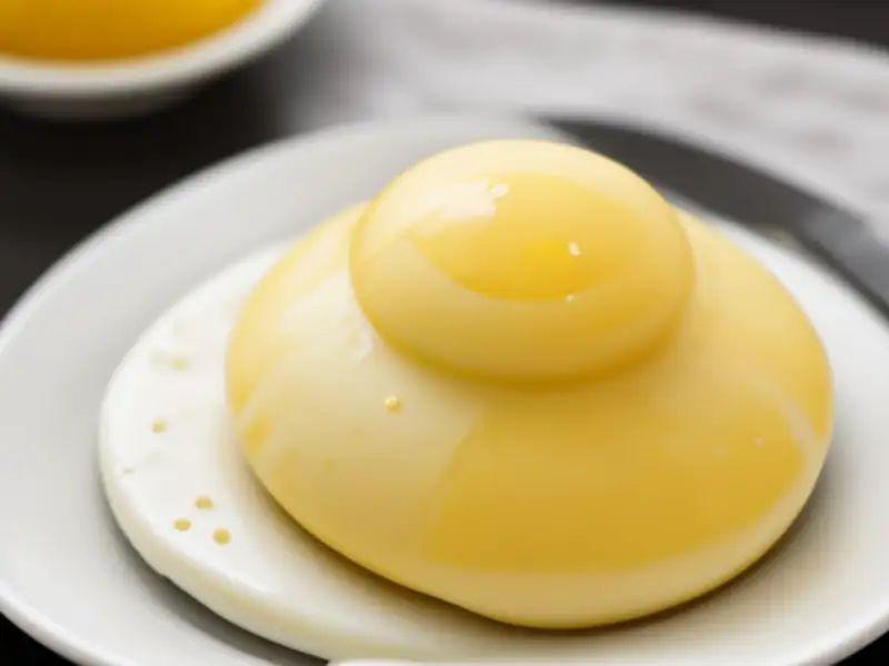 Lemon cream-filled rolled biscuit