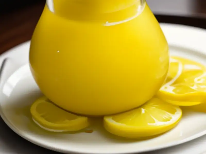 Lemon and ginger lemonade