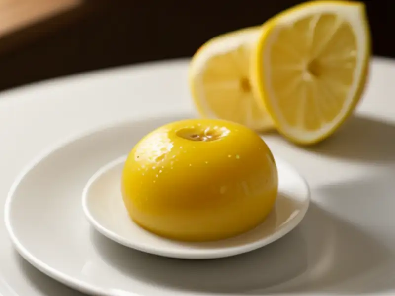 Maçãs salteadas no bourbon