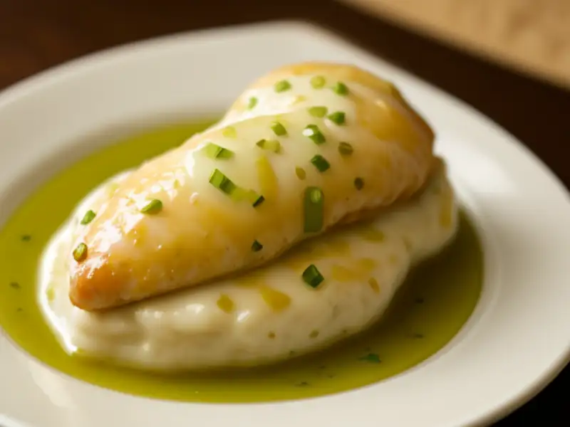 Magret de canard au poivre vert