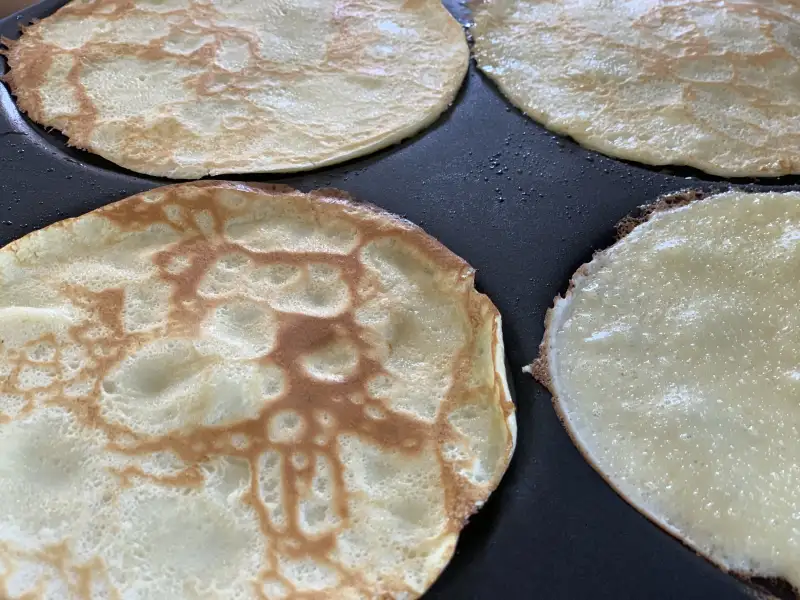 Leckere Maispfannkuchen