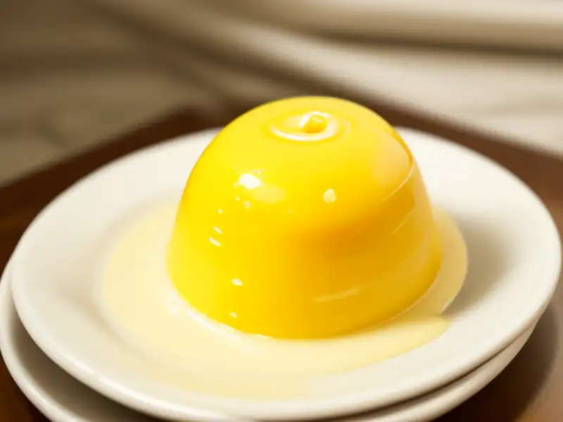 Veganistische mangocrème