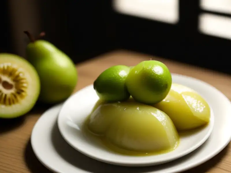 Marmellata di kiwi e pera