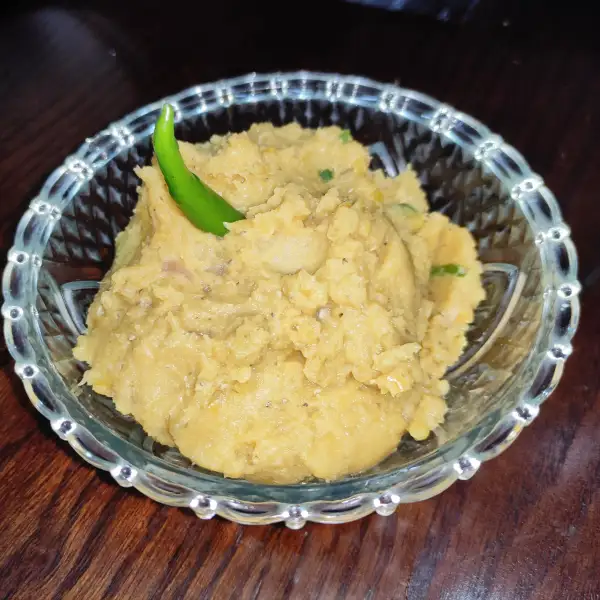 mashed potatoes with condensed milk