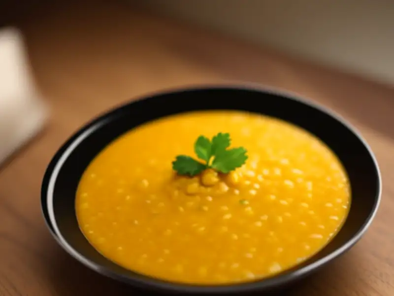 红扁豆咖喱 (Masoor dal)