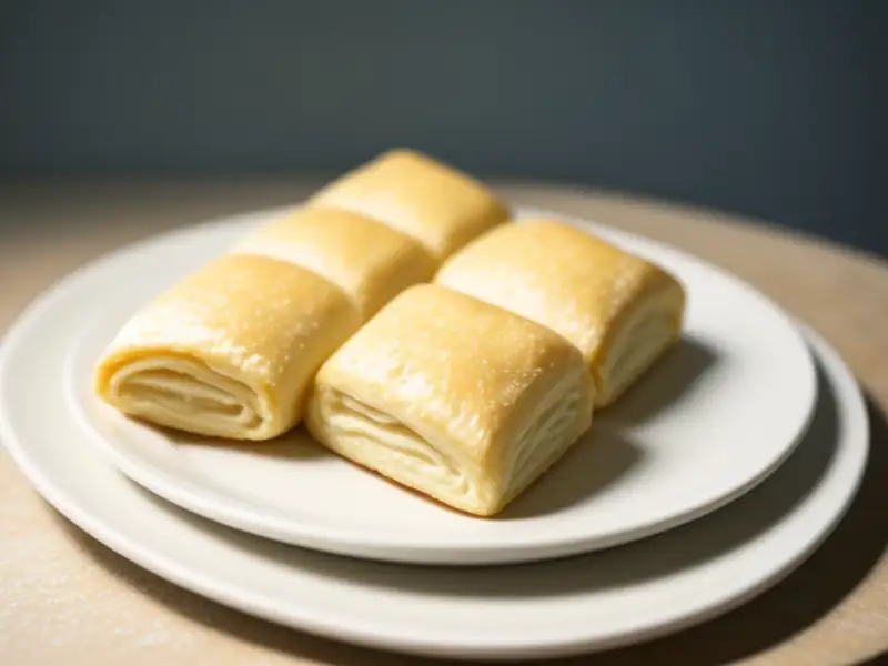 Massa folhada caseira para vol-au-vent