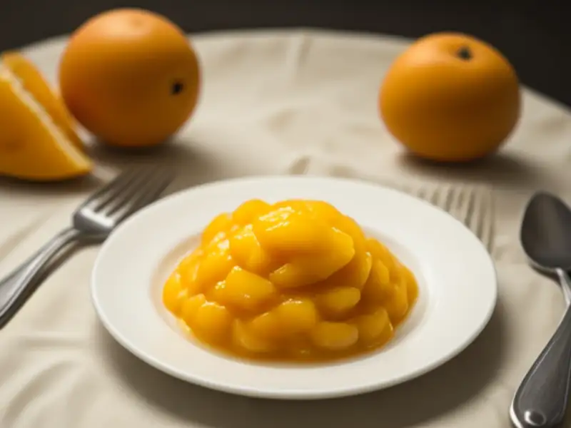 Mermelada de mango y albaricoque