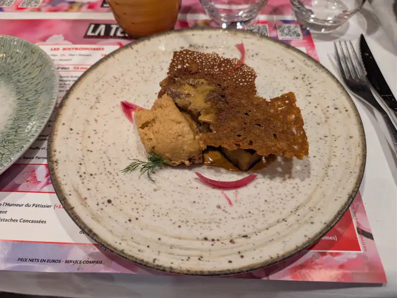 Bolo de batata e linguiça