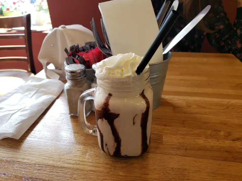 Milkshake au chocolat