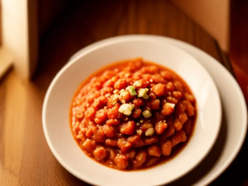 Molho arrabbiata romano com alho e pimenta