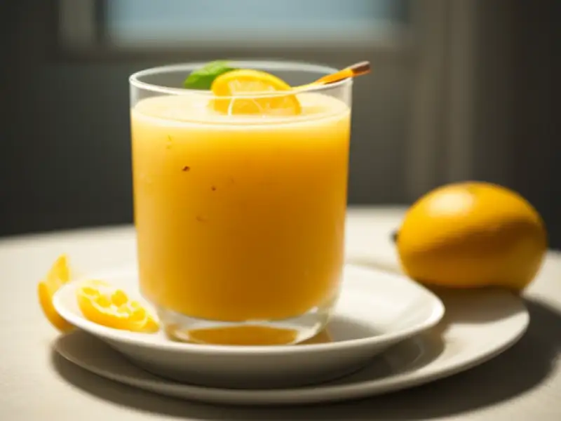 A wonderful cocktail made with tropical fruit juices.