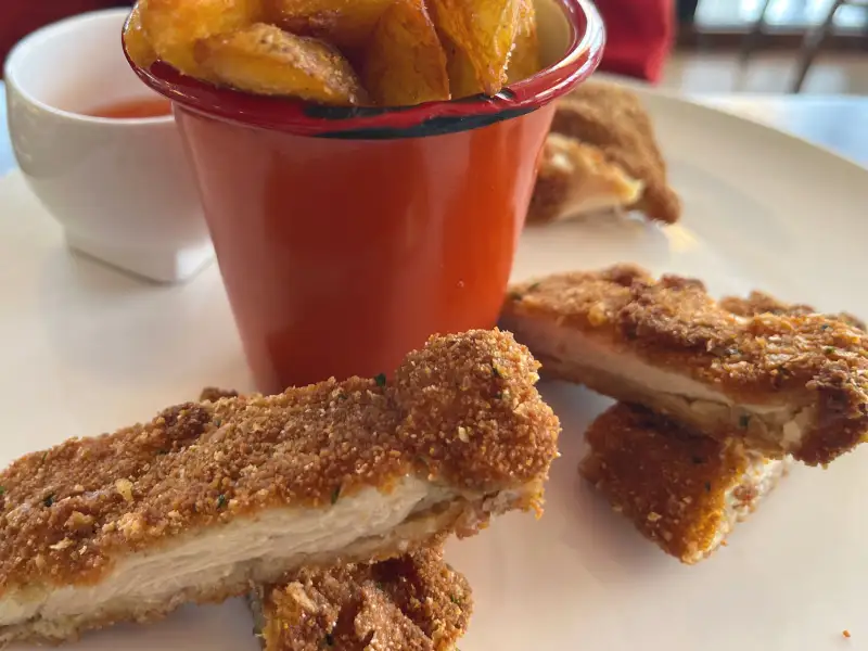 香脆的鸡块