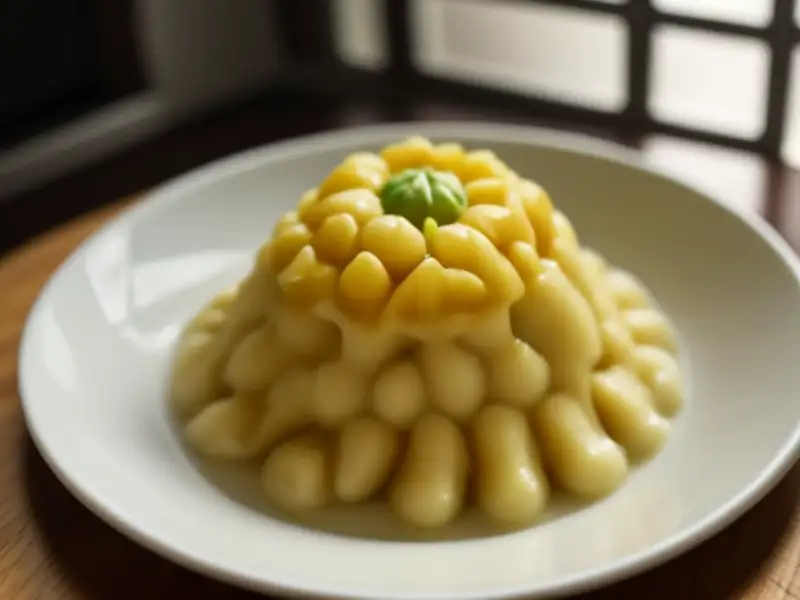 Budino con semi di loto