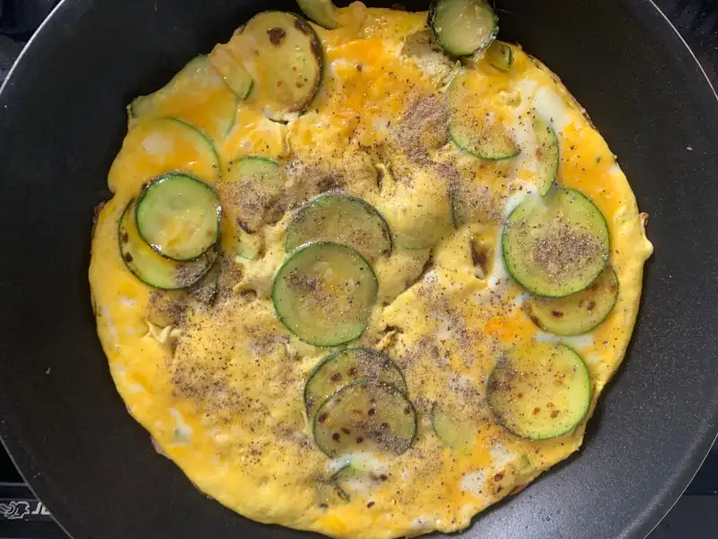Omlet z cukinią