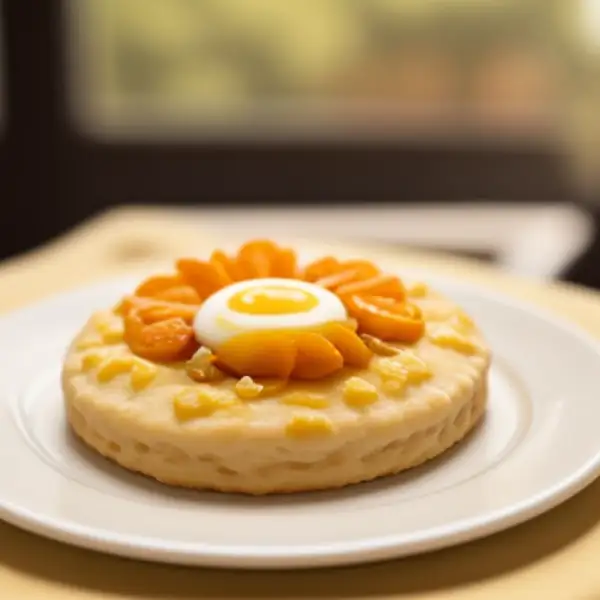 Turkish biscuits with orange, walnut, and grape