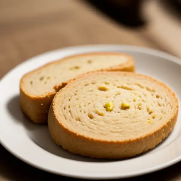 Brot aus Mais und Soja, frisch und schmackhaft