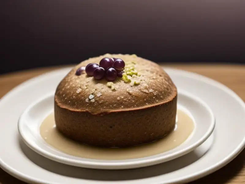 Pão com soja e passas