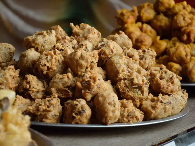 Pakoras: vegetarische Teigtaschen