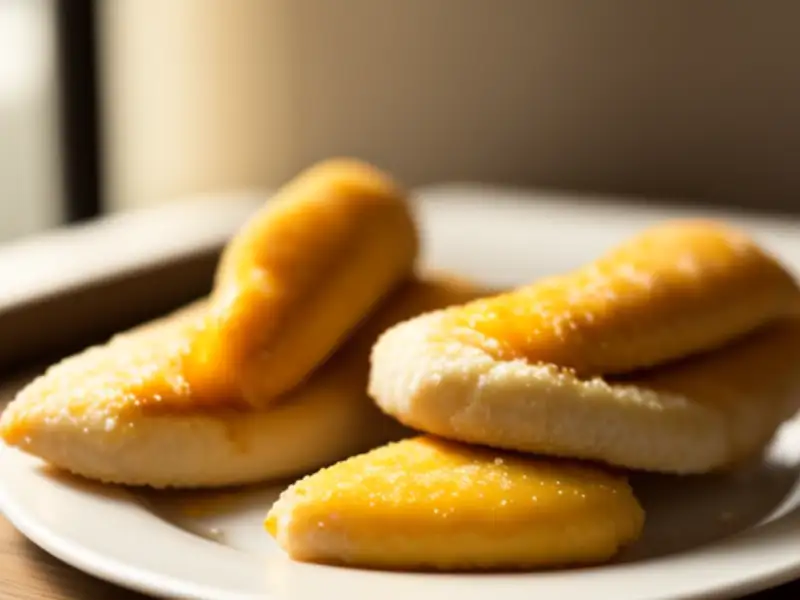 Palitos de queso rebozados y fritos, crujientes