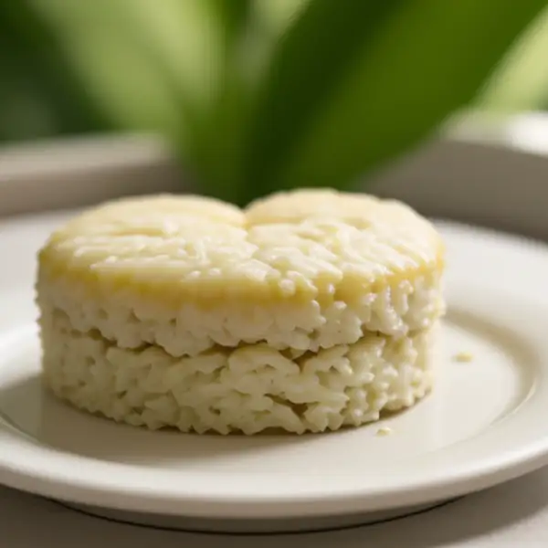 Palmyra cake in banana leaves