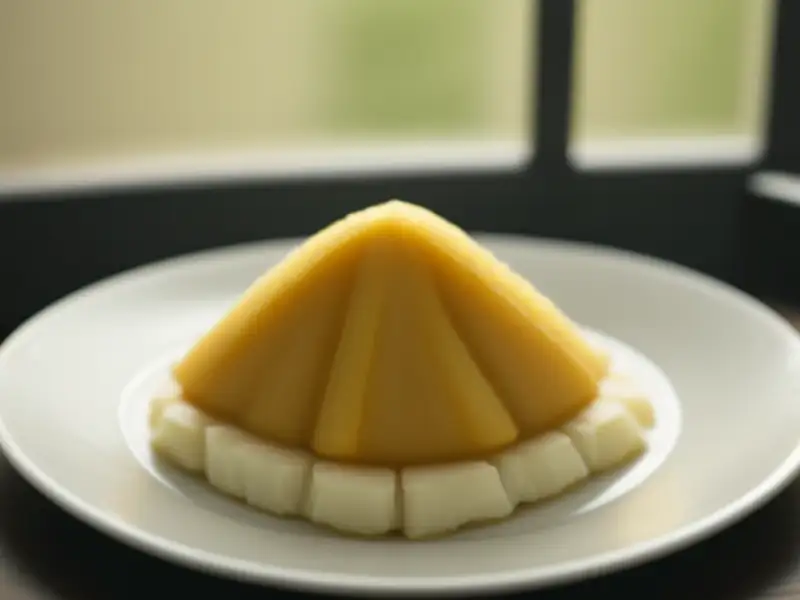 Panquecas doces de mandioca na frigideira