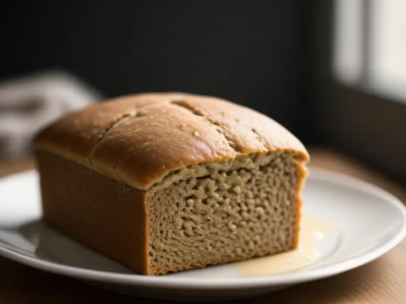 Pão integral de forma