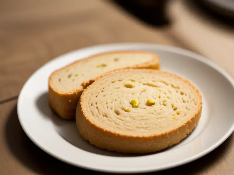 Pão de milho e soja, firme e saboroso
