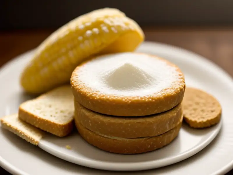 Pão de soja com farinhas misturadas