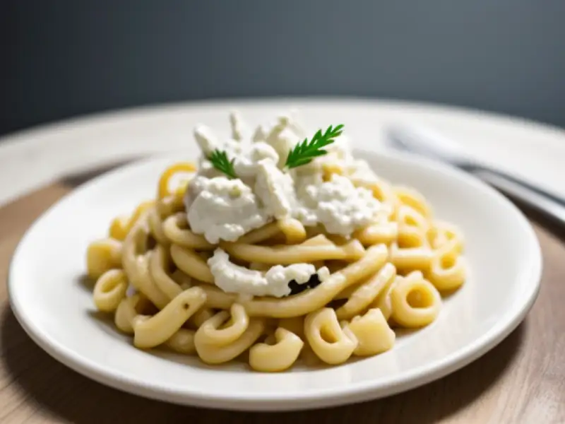 Pasta con cuori di bue e ricotta