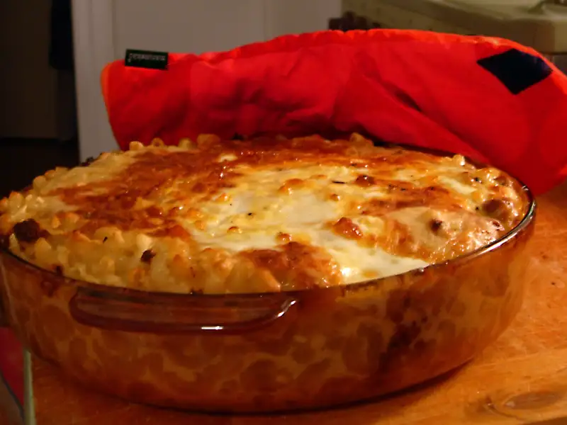 Pasta-gratin