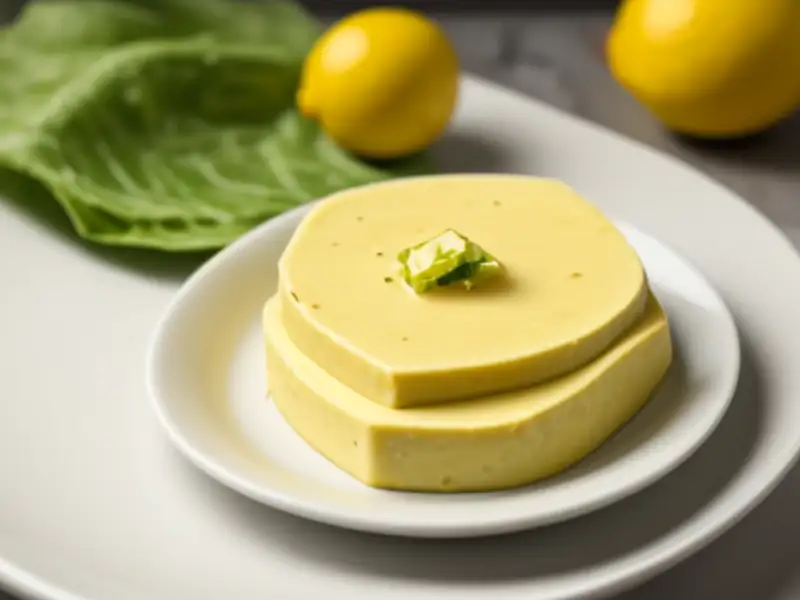 Pasta de tofu com ervas finas e limão