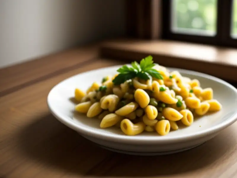 Pasta y calabaza