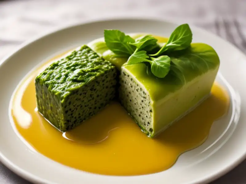 Patê vegetal de aveia e espinafre
