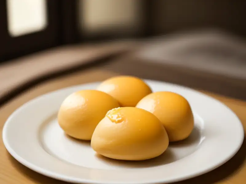 Pâtisseries roulées à la confiture d'abricot