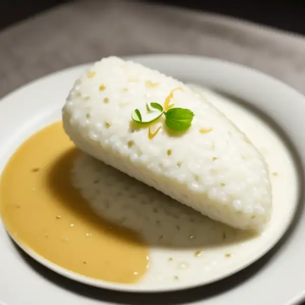 用大米、牛奶和豆蔻制作的PAYESH