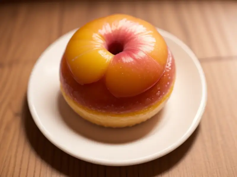 Homemade peach jam