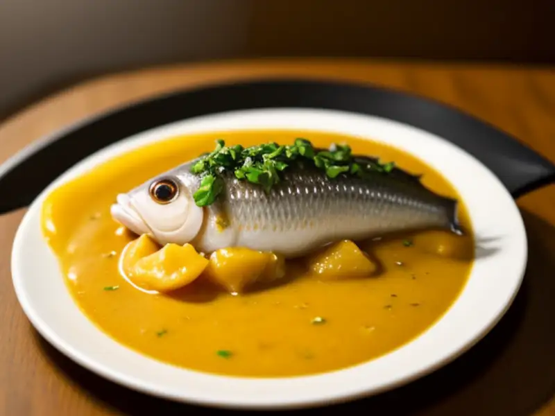 Kajoli macher shorshe chorchori, peixinhos com mostarda bengali