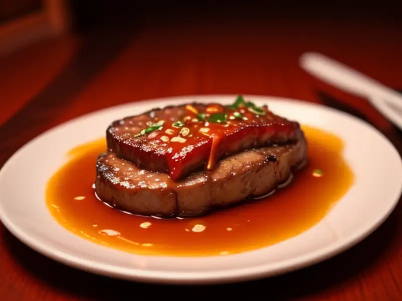 Petits os de porc à la manière de Kyoto