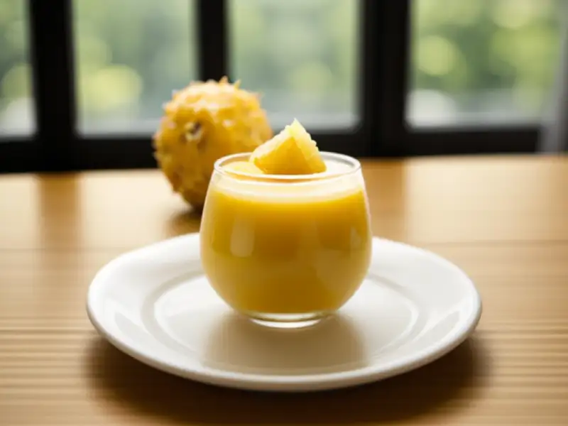 Pineapple compote