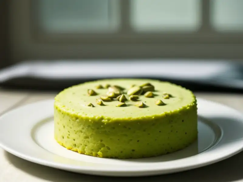 Pistachio and almond cake