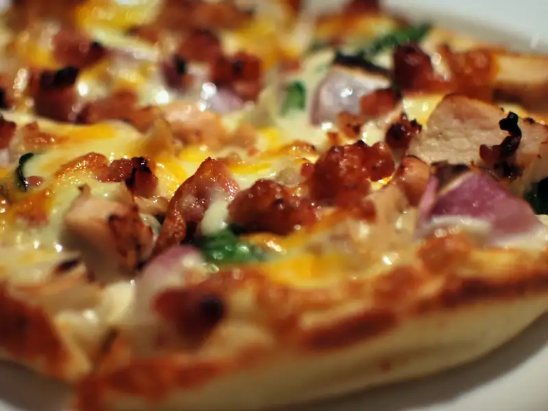 Pizza Alfredo aux poulets