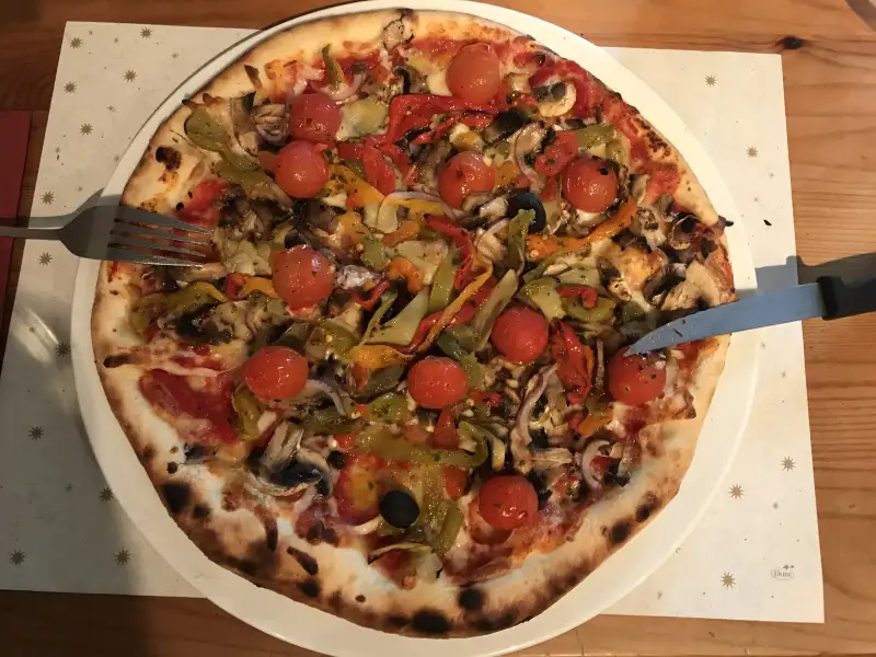 Pizza vegetariana