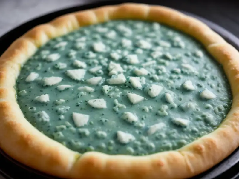 Pizza z serem gorgonzola